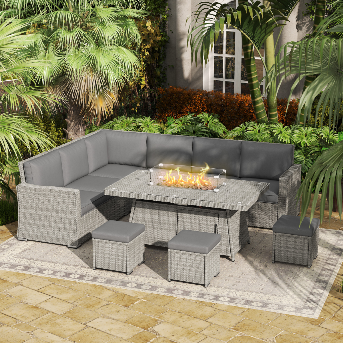 cortex-london-windsor-grey-fire-pit-table-set-50000-btu