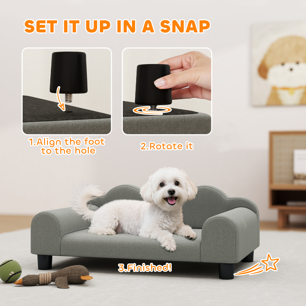 cortex-london-kensington-grey-dog-bed-pet-sofa-terry-style-fabric