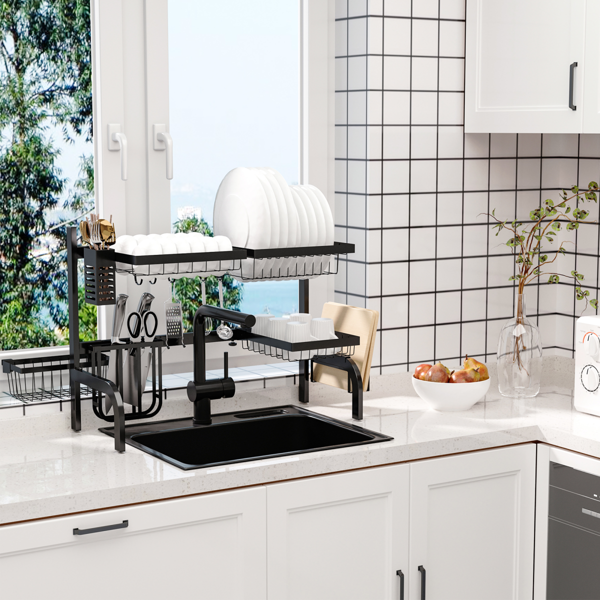 cortex-london-york-adjustable-over-sink-dish-drying-rack