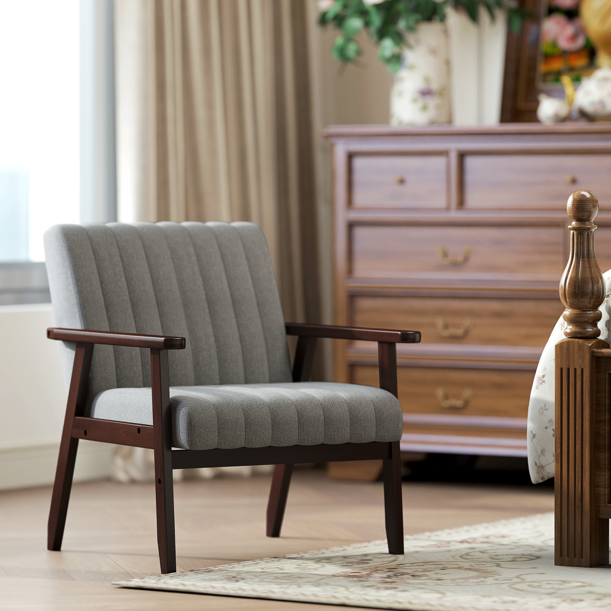 cortex-london-york-grey-linen-feel-channel-tufted-accent-chair