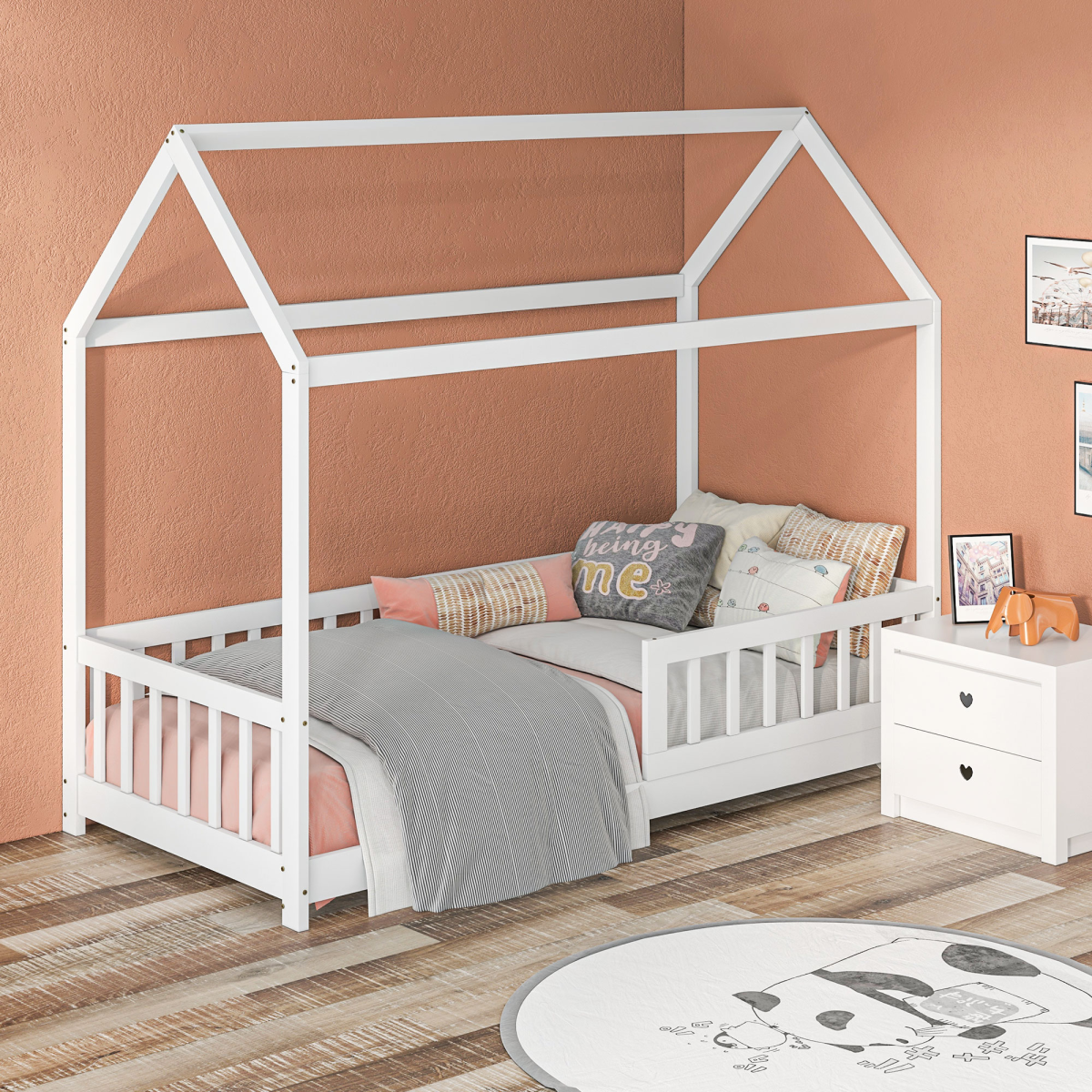 cortex-london-windsor-house-kids-bed-frame-white-pine-wood-safety-fence