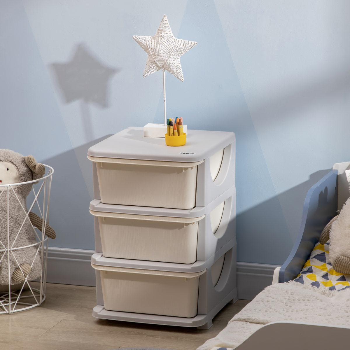 cortex-london-windsor-kids-three-drawer-plastic-storage-chest