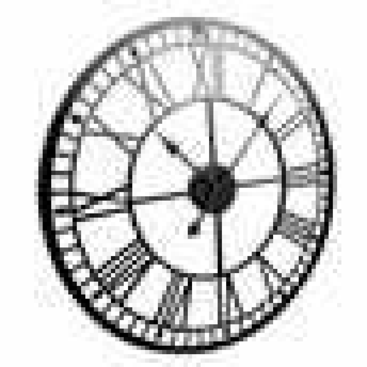 cortex-london-york-double-edge-60cm-metal-wall-clock