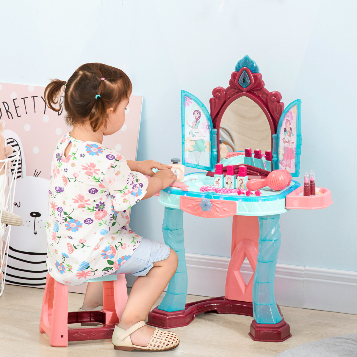 cortex-london-windsor-31-piece-princess-kids-dressing-table-mirror-light-music