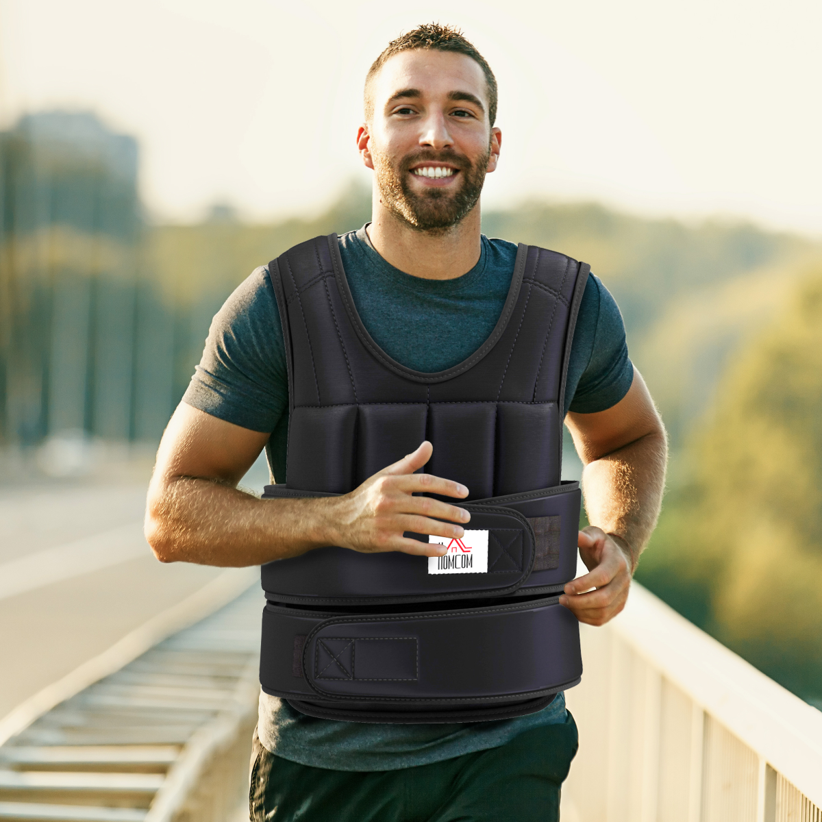 cortex-london-york-15kg-adjustable-weighted-training-vest-black