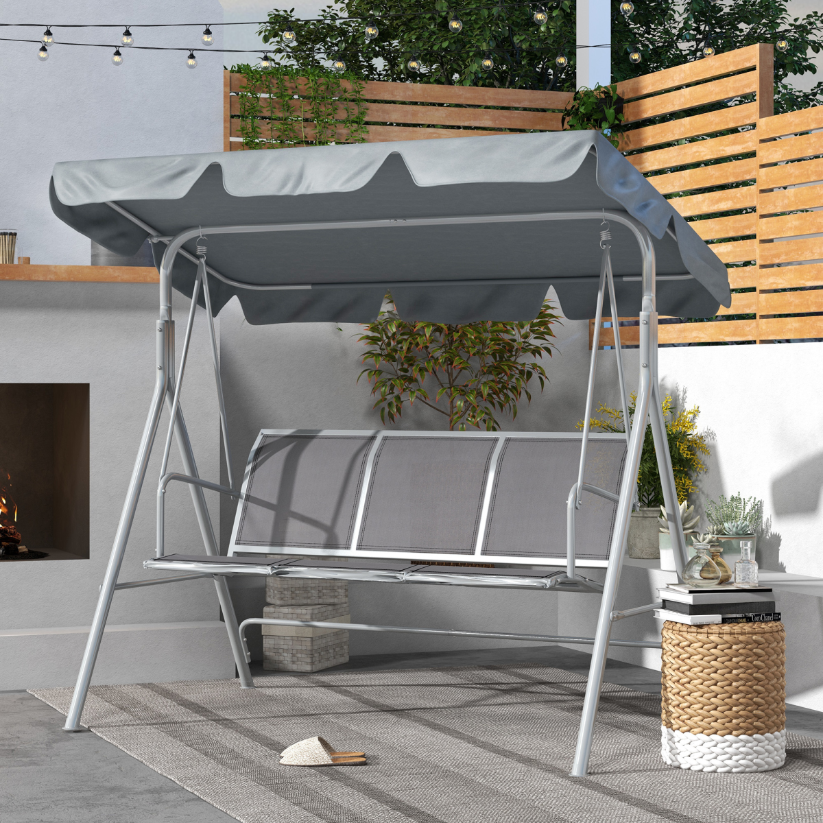 cortex-london-windsor-three-seater-garden-swing-chair-canopy-light-grey-silver