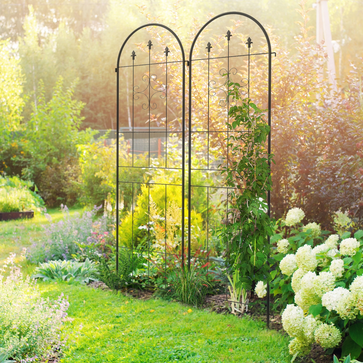 cortex-london-york-arrow-steel-trellis-set-of-two-black