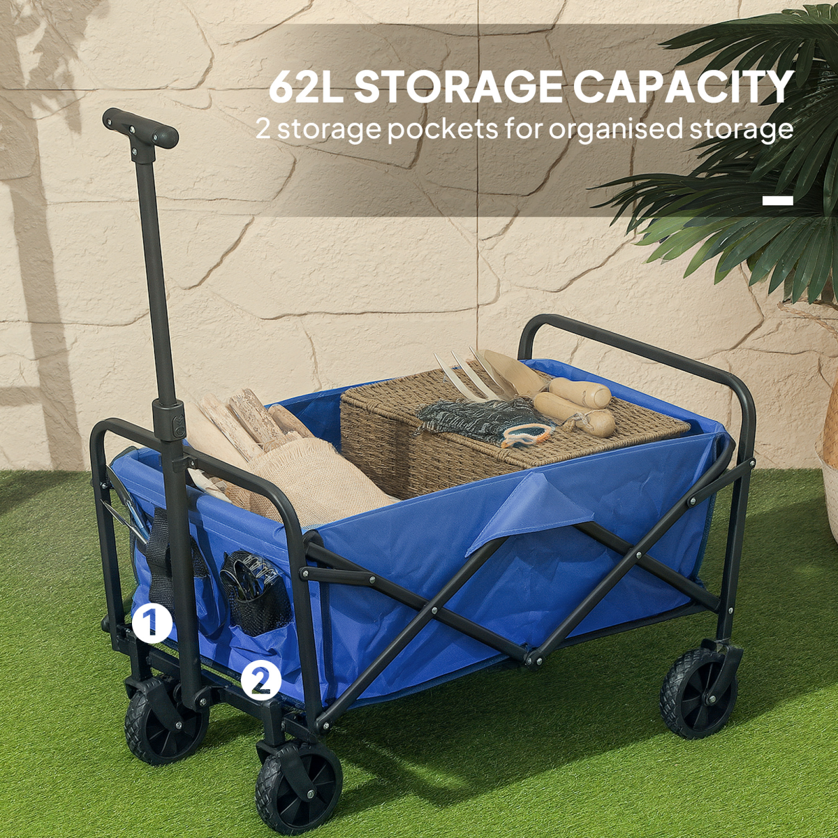 cortex-london-windsor-folding-hand-truck-with-cargo-bag-blue-120-kg