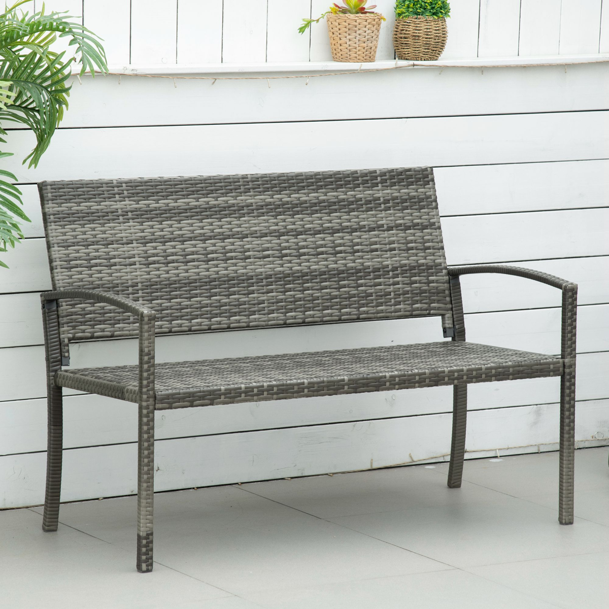 cortex-london-windsor-grey-rattan-two-seater-garden-bench