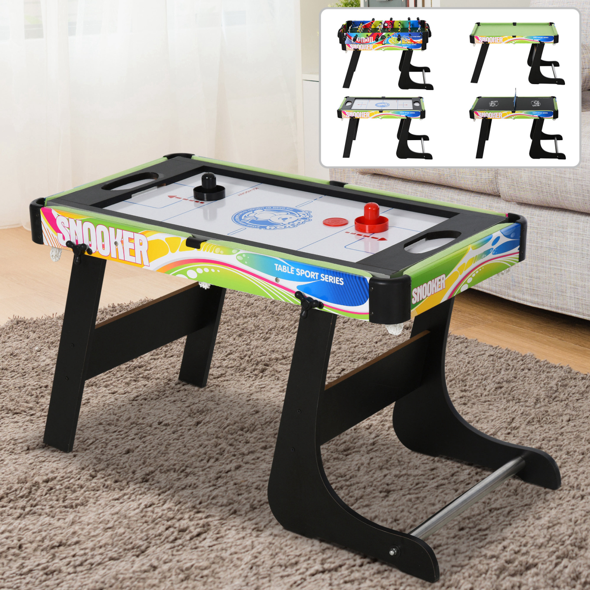 cortex-london-windsor-four-in-one-foldable-hockey-football-pool-table-tennis-table