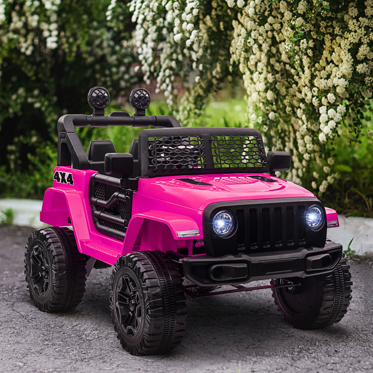 cortex-london-windsor-pink-kids-electric-off-road-truck-remote-control