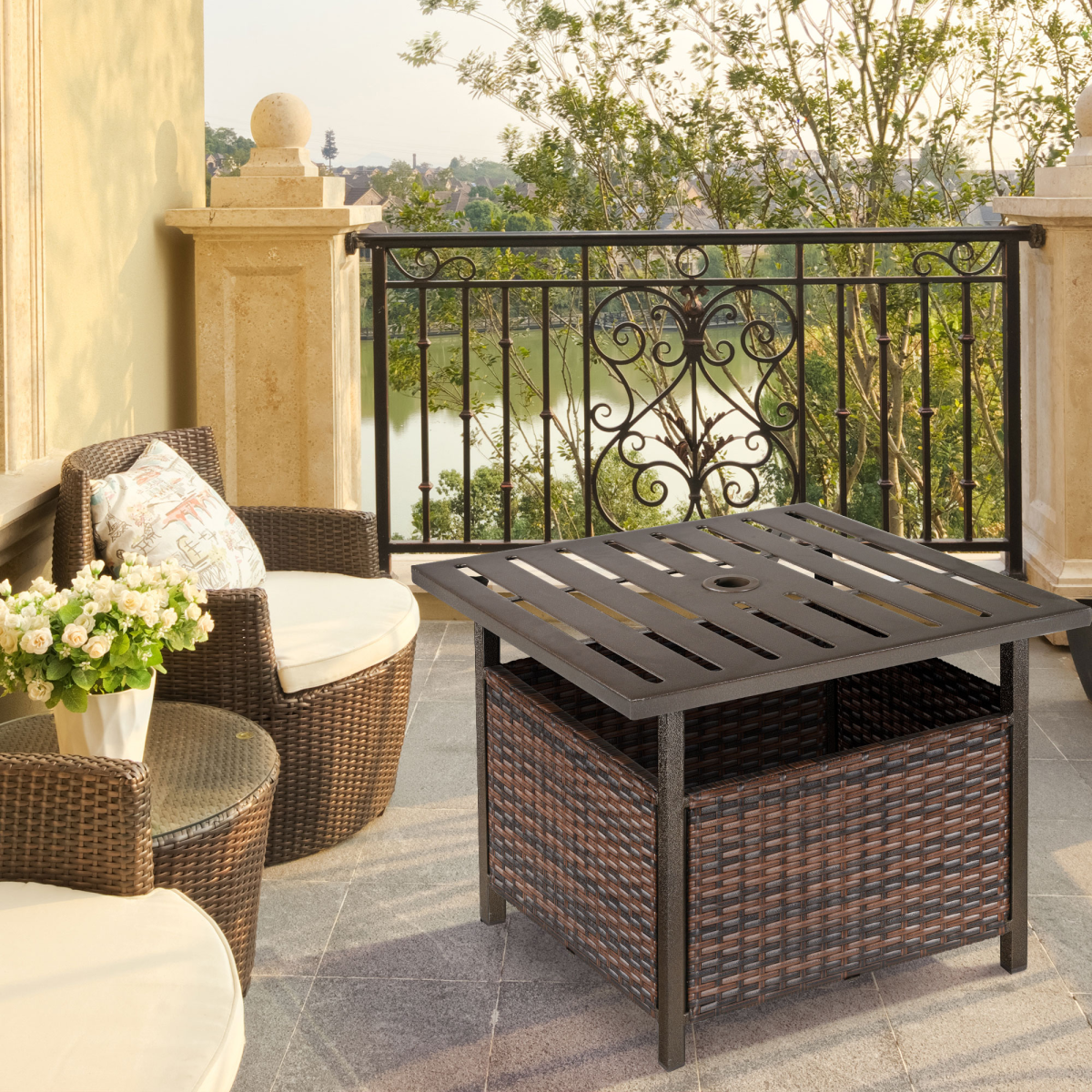 cortex-london-windsor-outdoor-rattan-coffee-table-umbrella-hole