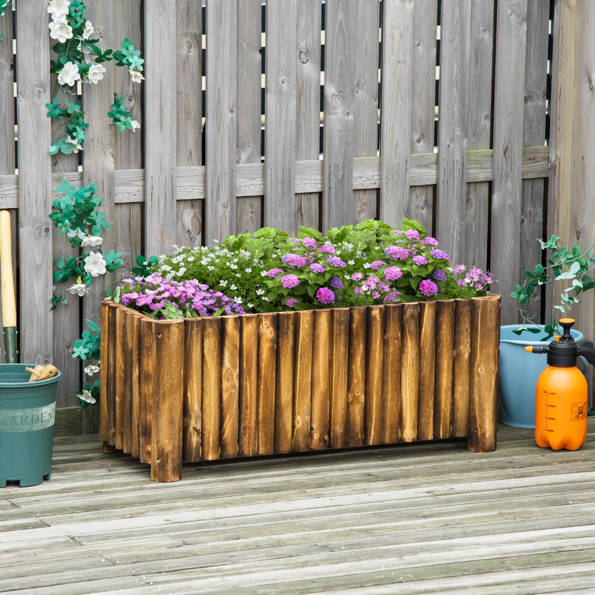 cortex-london-windsor-fir-wooden-planter-flower-bed-100lx40wx40h-cm