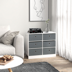 cortex-london-kensington-fabric-chest-of-drawers-white-grey-six-drawers