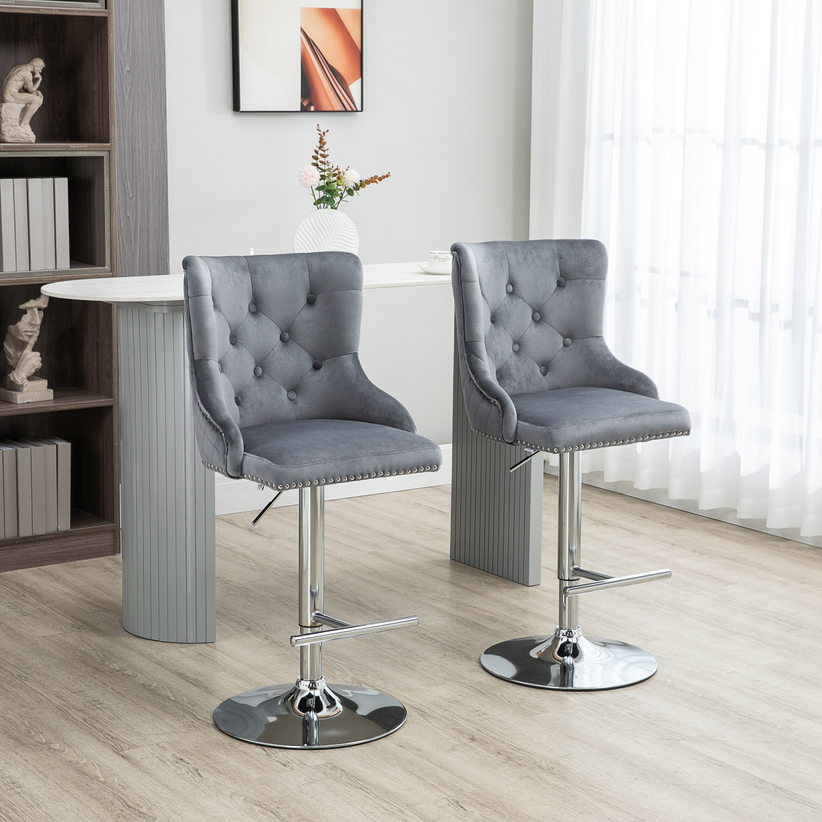 cortex-london-windsor-grey-velvet-feel-adjustable-swivel-bar-stools-set-of-2