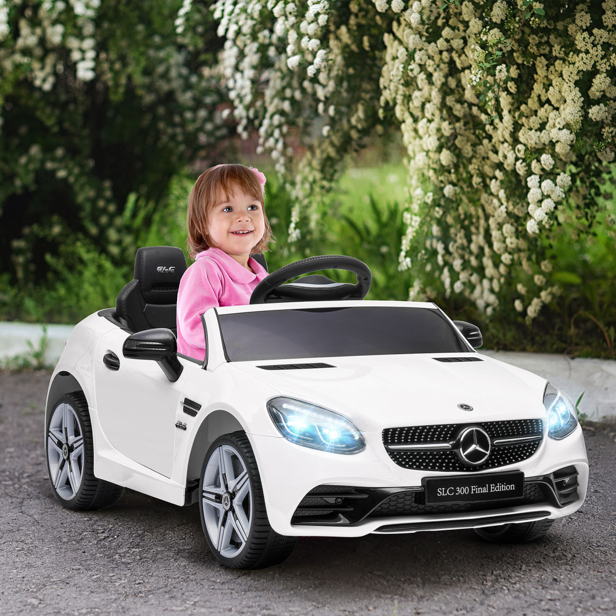 cortex-london-windsor-mercedes-benz-slc-300-12v-white-remote-ride-on-car