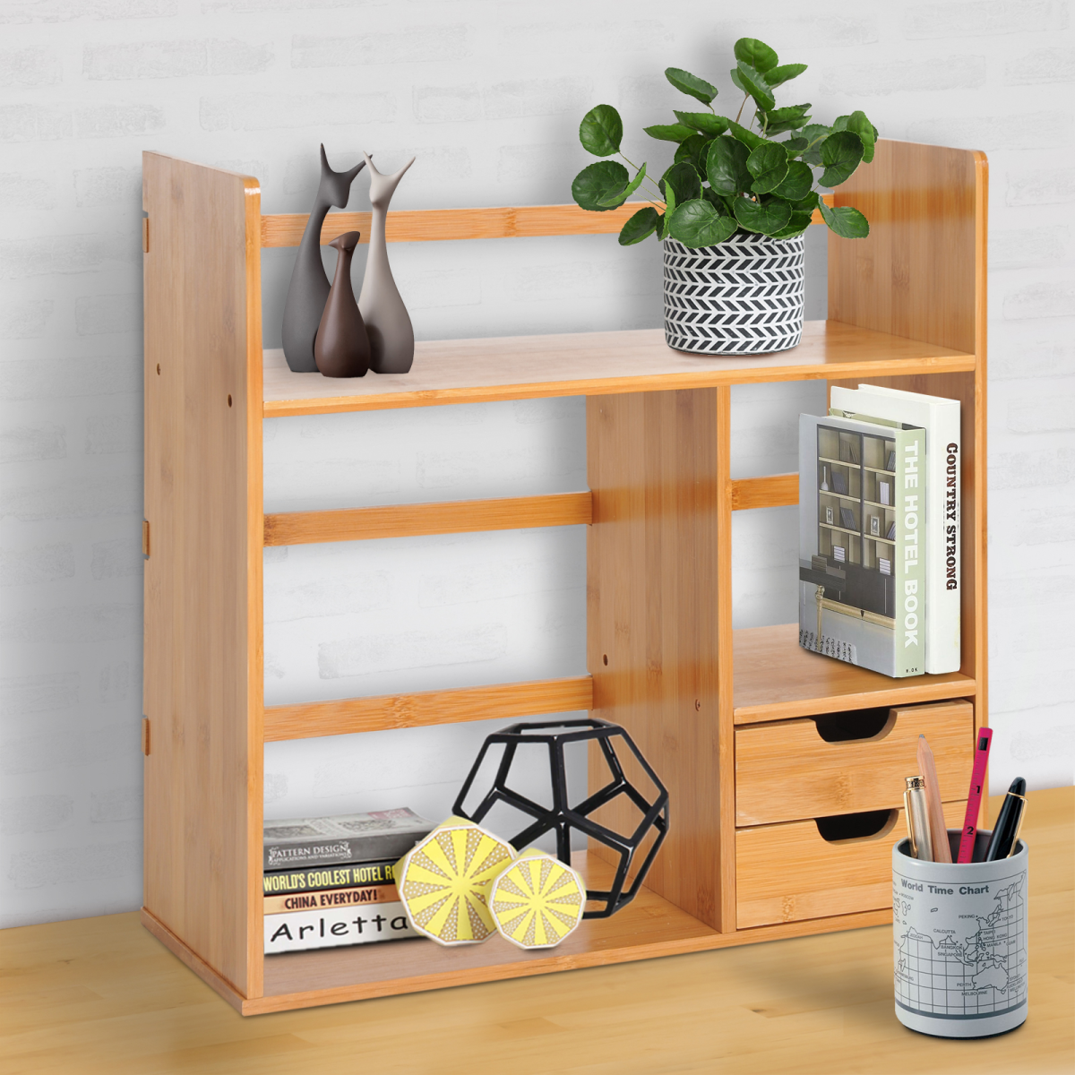 cortex-london-windsor-bamboo-rotatable-desk-organiser-two-drawers
