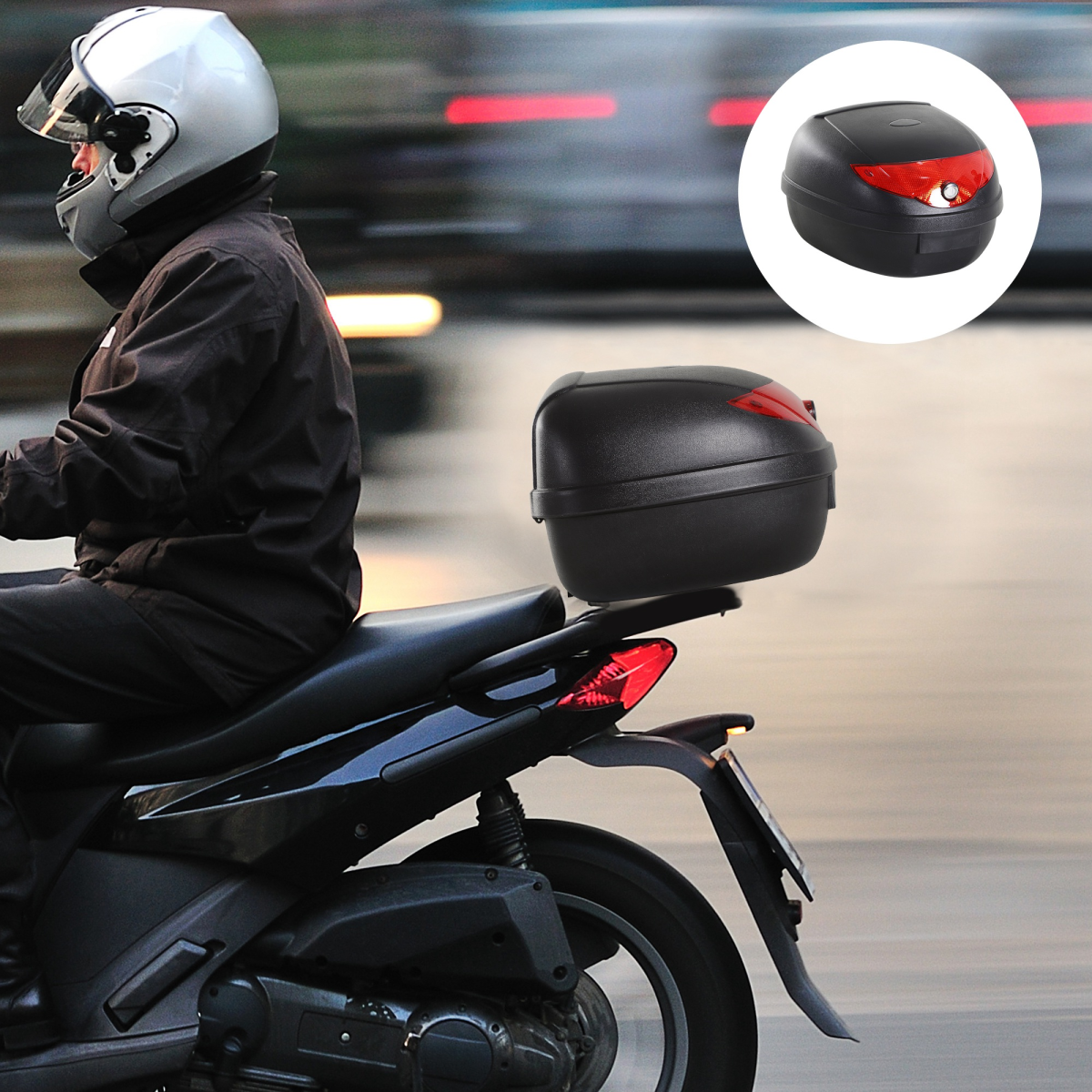 cortex-london-windsor-24l-motorcycle-tail-box-two-keys