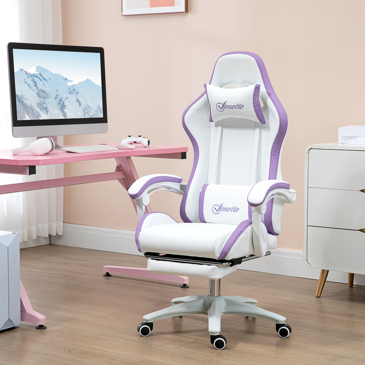 cortex-london-windsor-racing-gaming-chair-purple-faux-leather-reclining-footrest