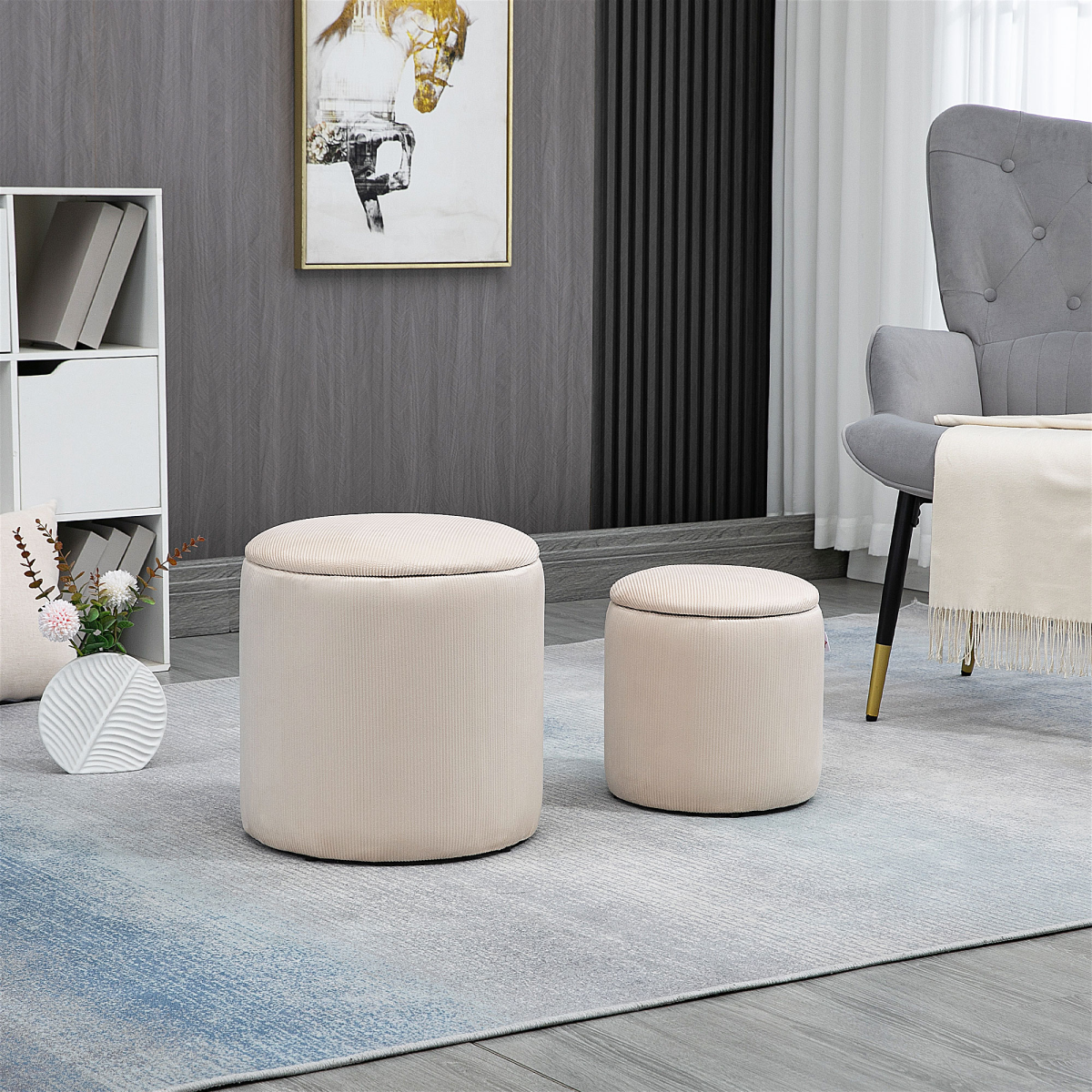 cortex-london-kensington-cream-white-corduroy-storage-ottoman-set