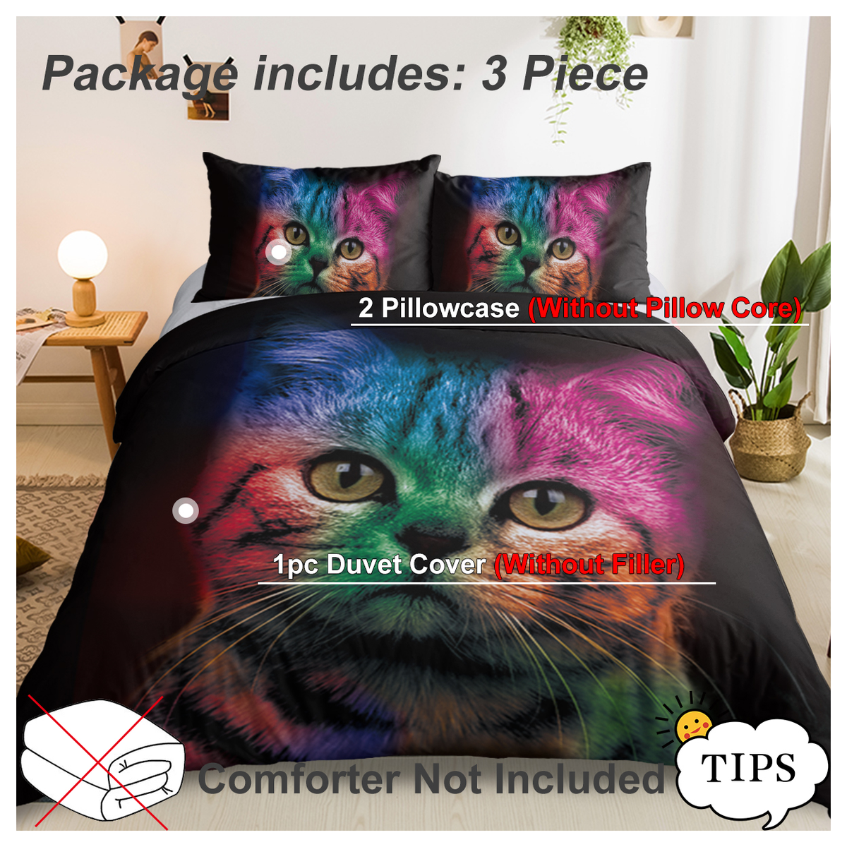 cortex-london-windsor-colourful-cat-pattern-duvet-cover-set
