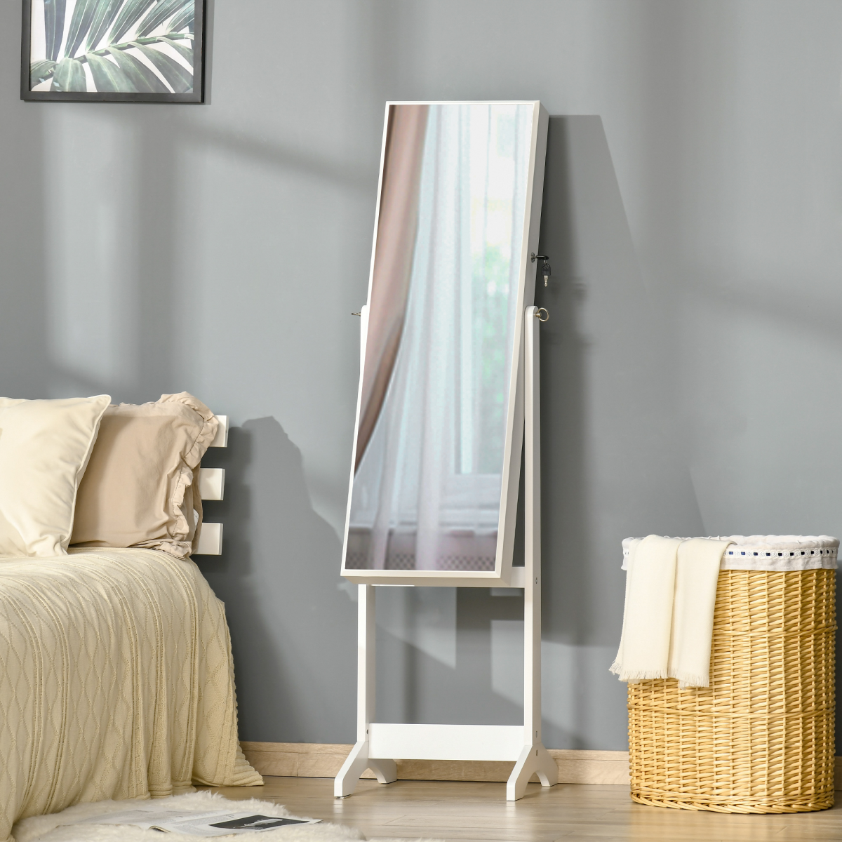 cortex-london-windsor-white-mirrored-lockable-jewellery-cabinet