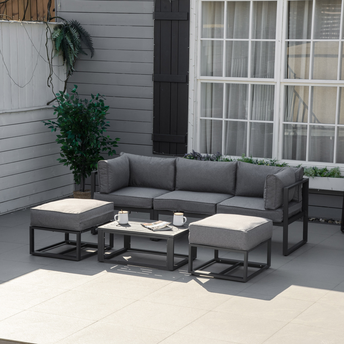cortex-london-windsor-grey-6-piece-outdoor-daybed-sofa-set