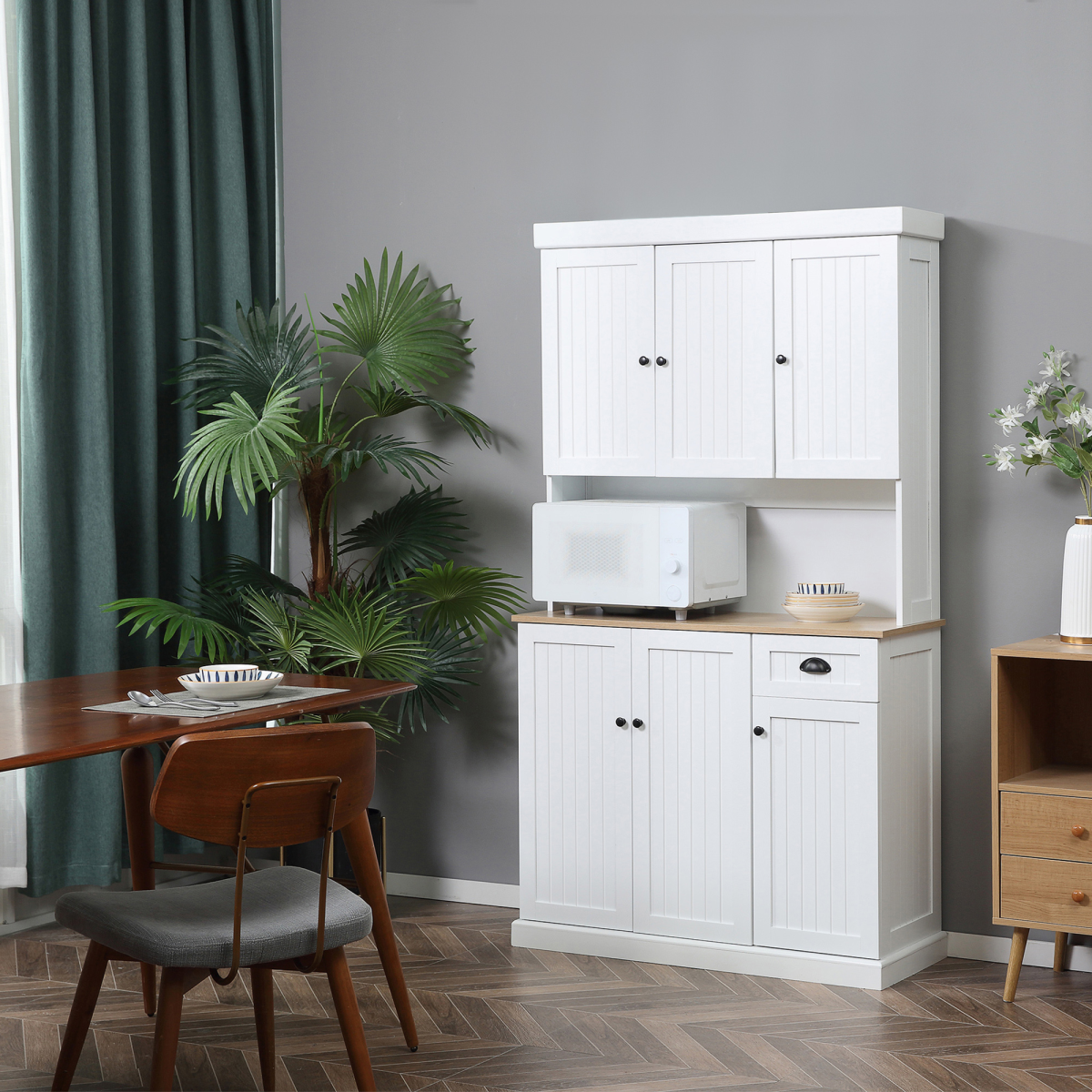 cortex-london-windsor-kitchen-storage-cabinet-microwave-stand-white