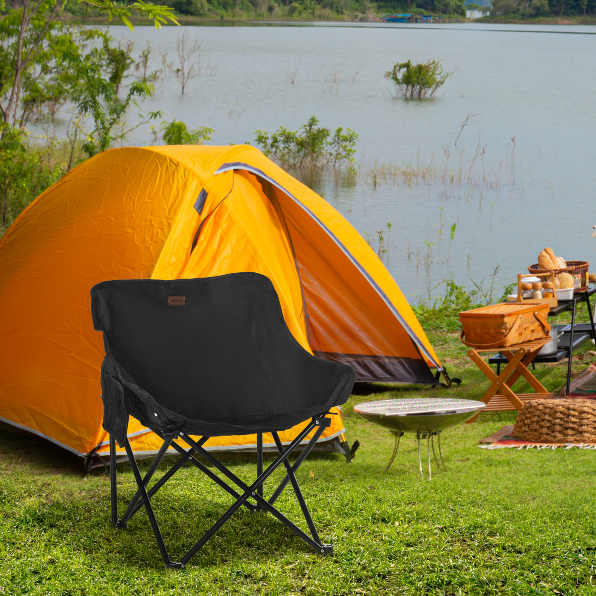 cortex-london-windsor-folding-camping-chair-black-carrying-bag-storage-pocket