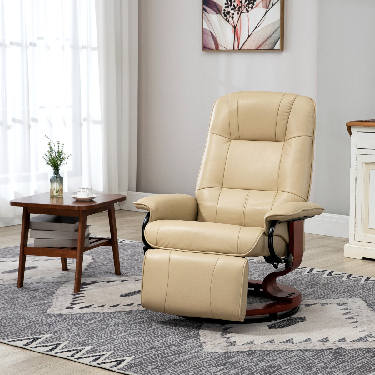 cortex-london-windsor-cream-pu-leather-reclining-office-chair
