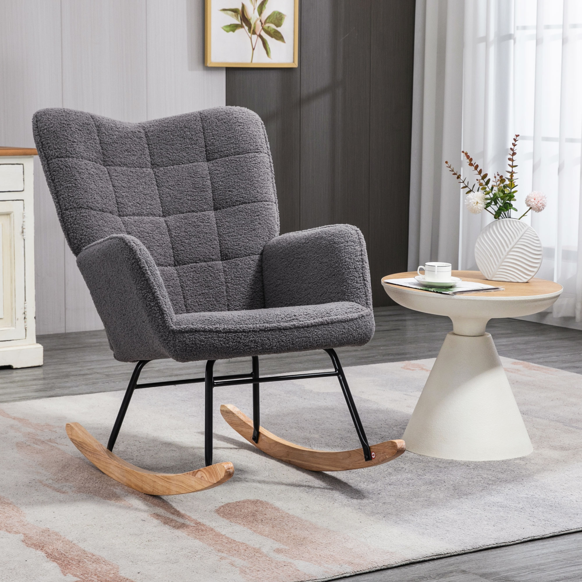 cortex-london-windsor-wingback-nursing-rocking-chair-grey-steel-frame-wooden-base