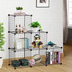 cortex-london-windsor-six-cube-wire-storage-cabinet-organiser-black