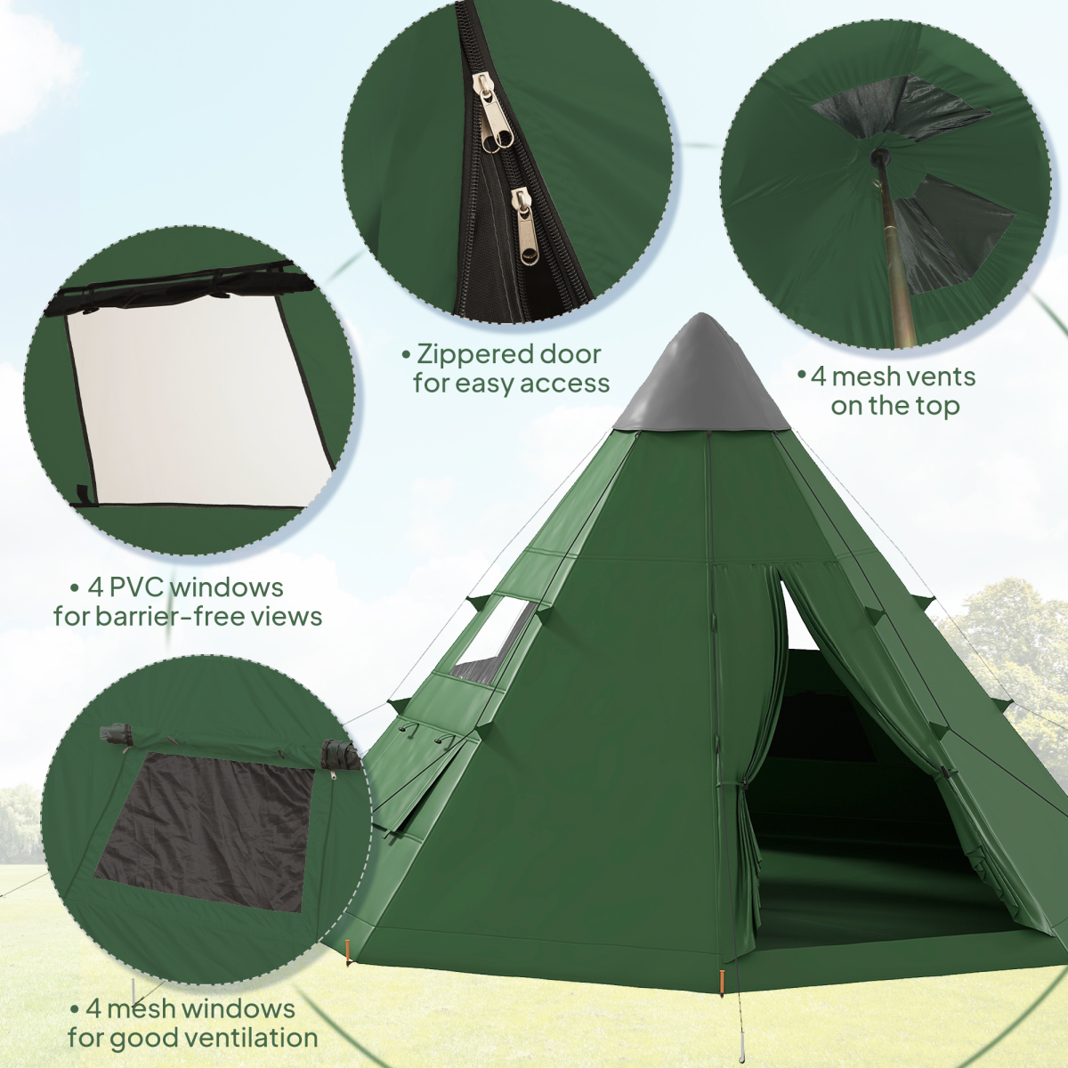 cortex-london-york-six-person-tipi-camping-tent-green-black