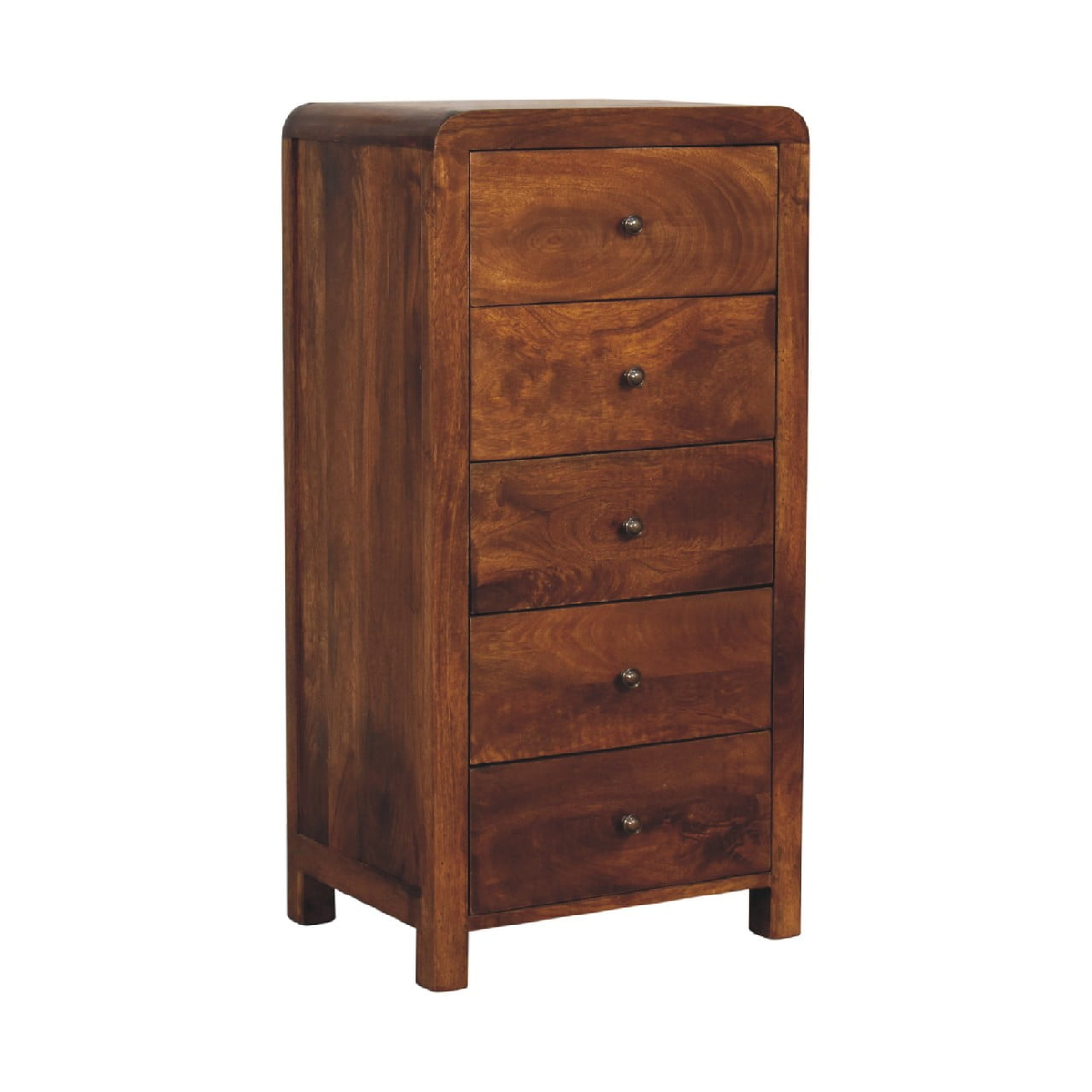 cortex-london-windsor-aspen-dark-brown-solid-mango-wood-tallboy-five-drawers
