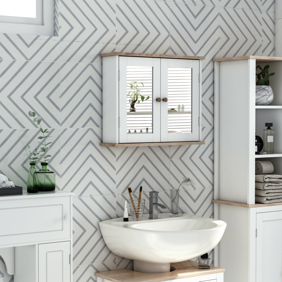 cortex-london-kleankin-windsor-double-door-bathroom-mirror-cabinet-wall-mounted-storage