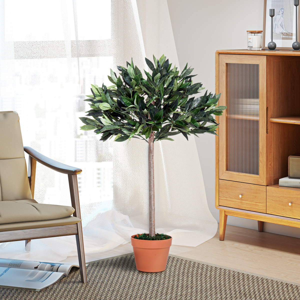 cortex-london-windsor-artificial-olive-tree-90-cm-pe-plastic-solid-wood-trunk-black-pot