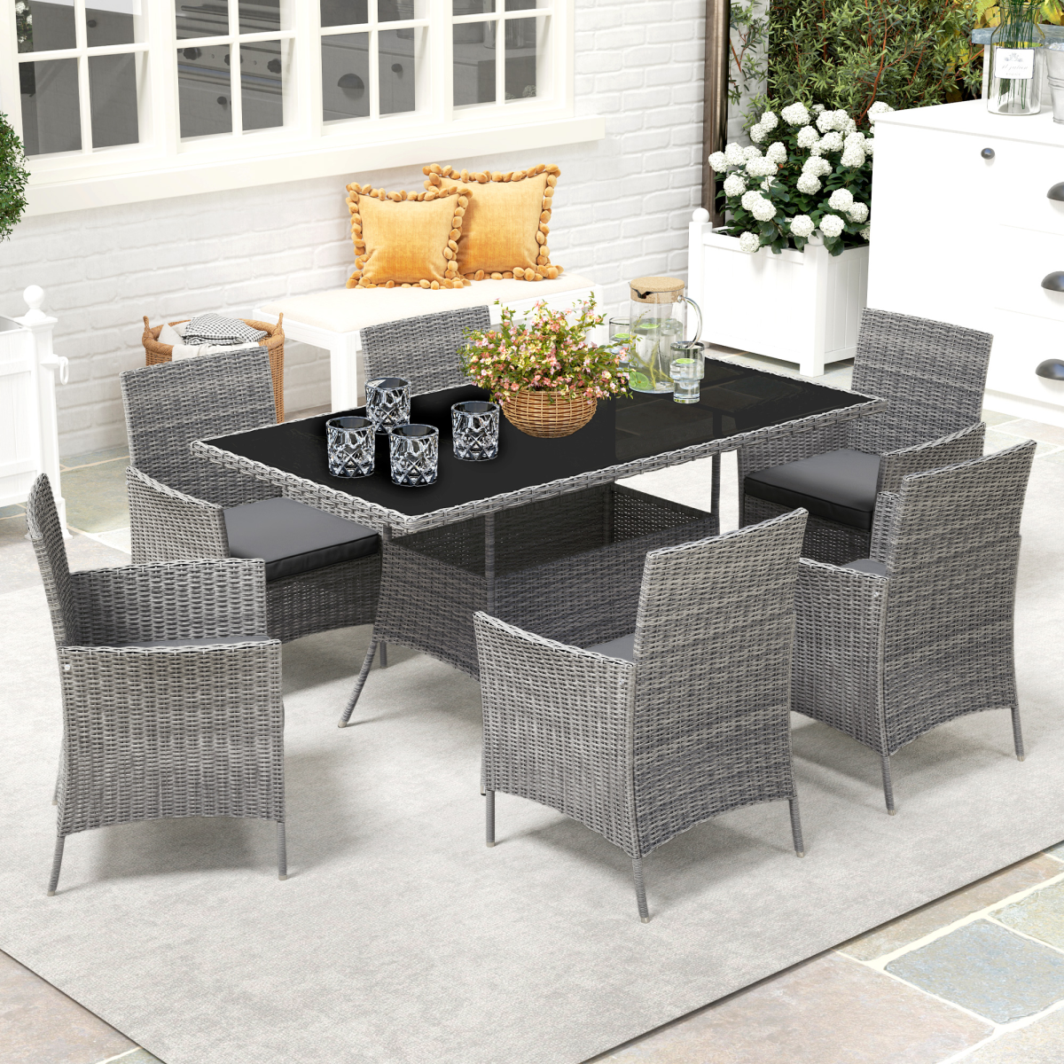 cortex-london-windsor-rattan-garden-dining-set-for-6-with-glass-table-charcoal-grey