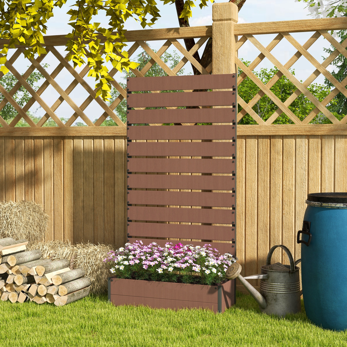 cortex-london-yorkshire-trellis-raised-garden-planter-light-brown