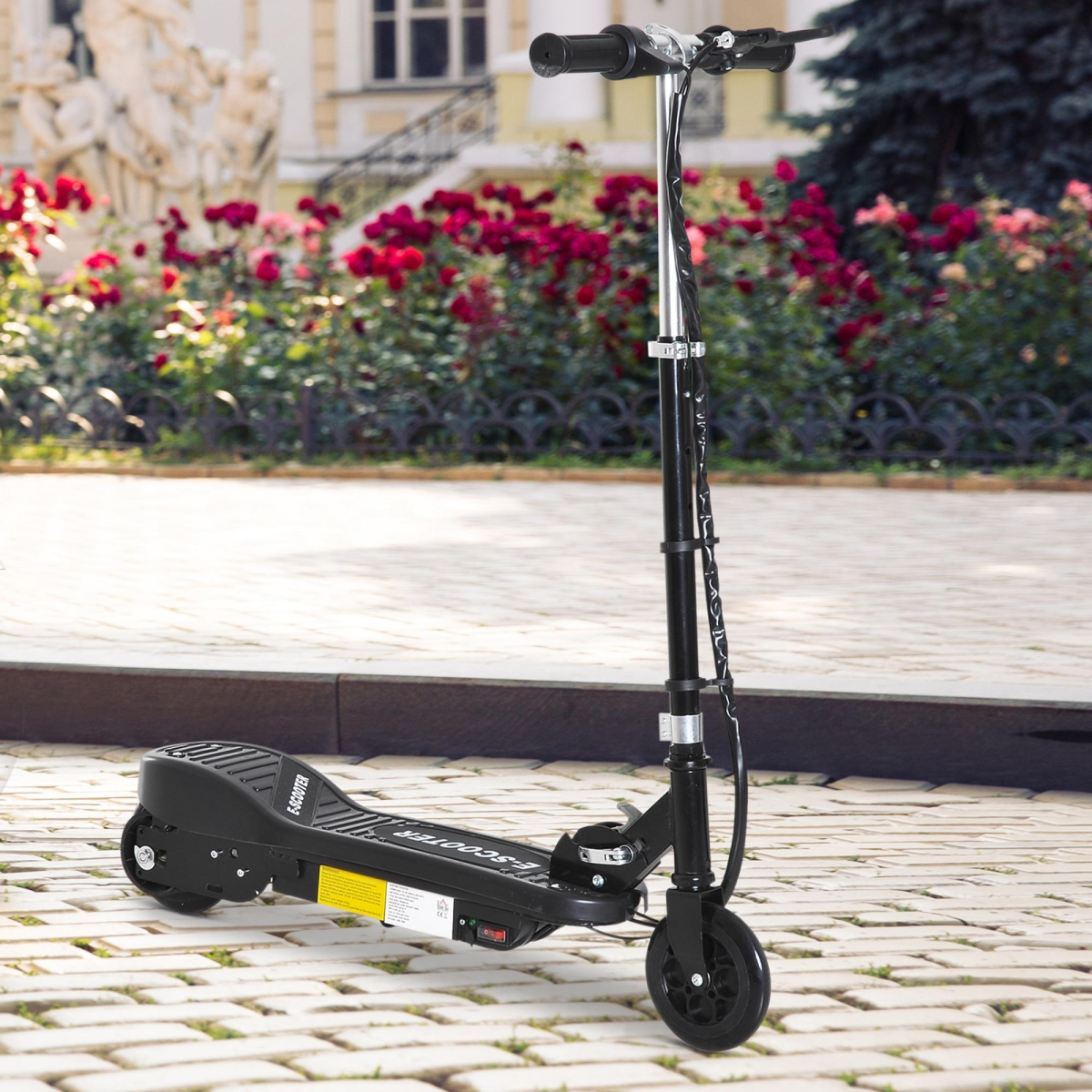 york-folding-kids-electric-scooter-12v-pu-wheels-cortex-london