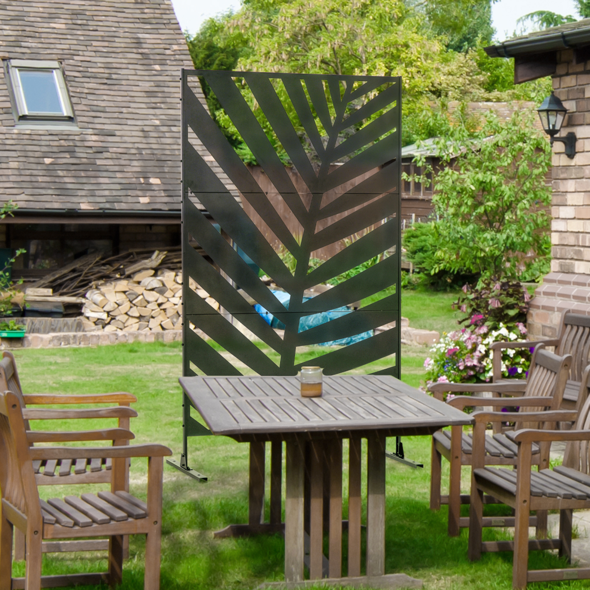 cortex-london-kew-banana-leaf-six-point-five-foot-outdoor-privacy-screen-with-stand