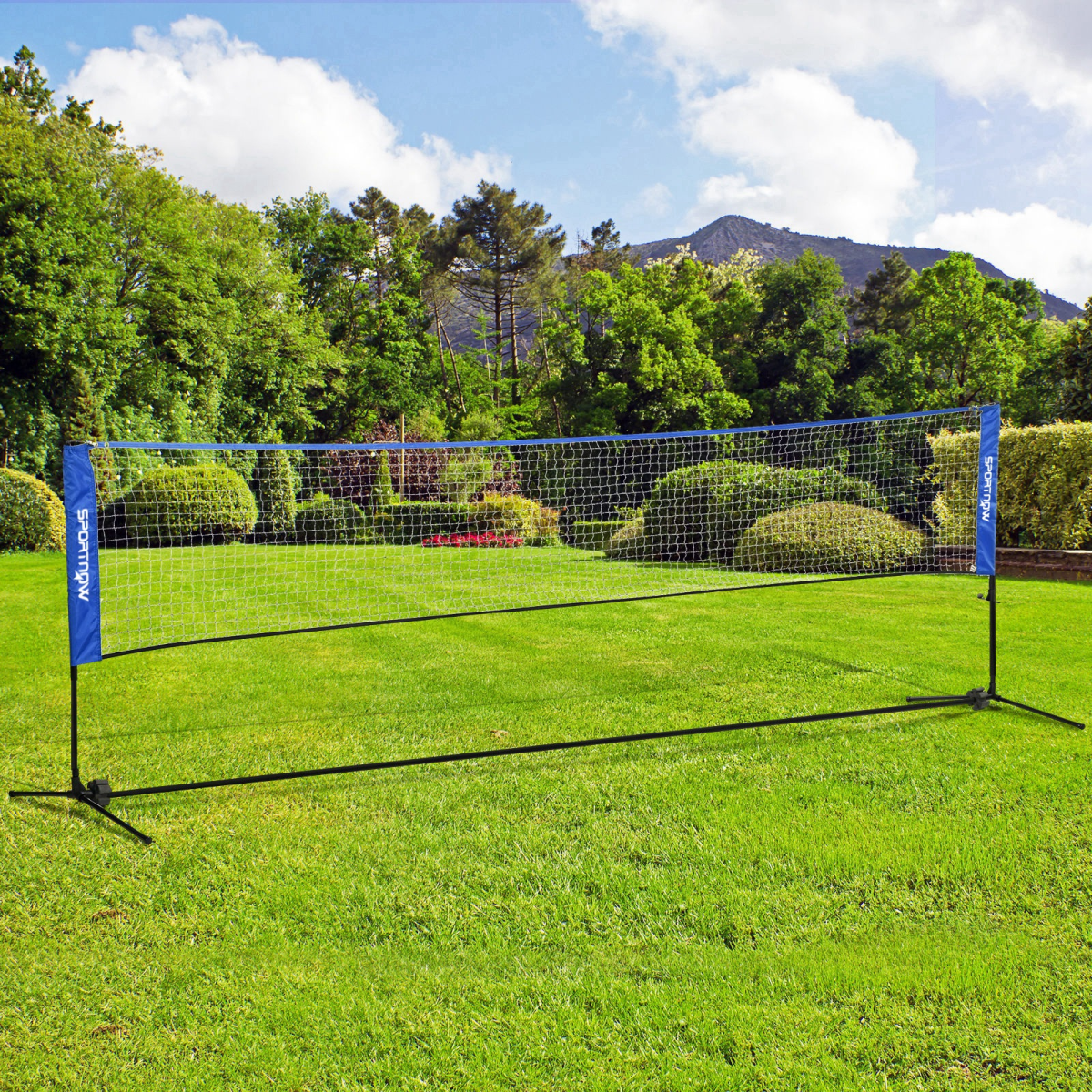 cortex-london-windsor-adjustable-sports-net-badminton-tennis-volleyball-black-blue