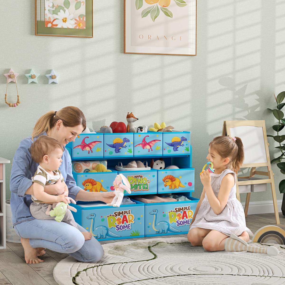 cortex-london-windsor-aiyaplay-dinosaur-toy-organiser-9-storage-boxes-blue