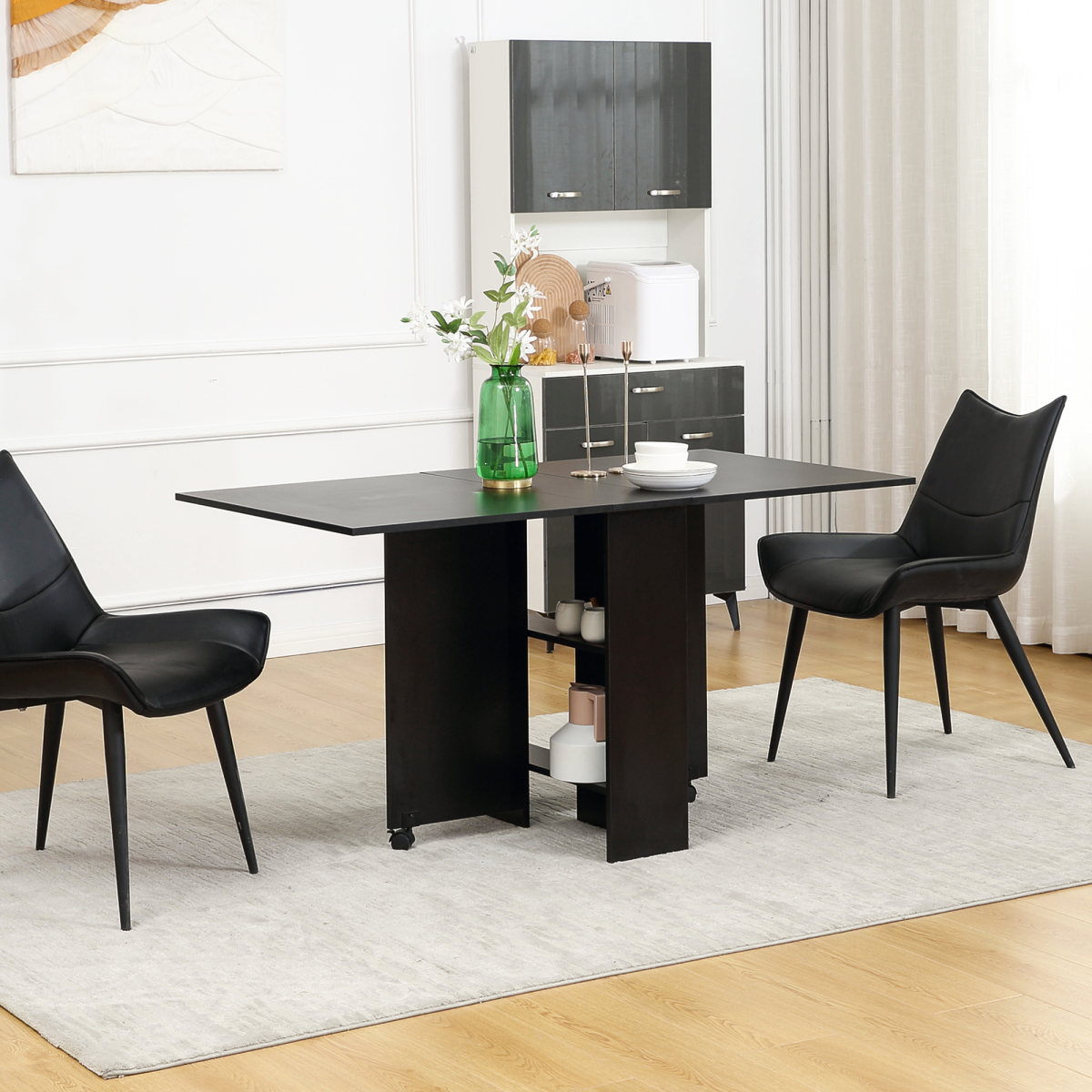 cortex-london-york-rolling-drop-leaf-dining-table-with-shelves