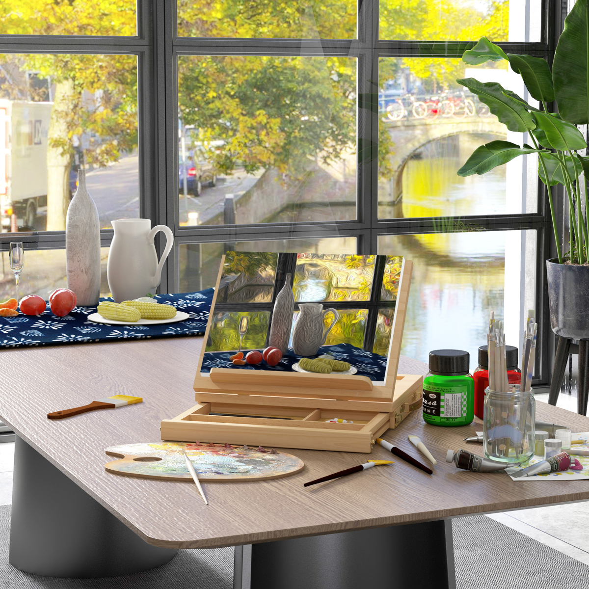 cortex-london-windsor-beechwood-table-easel-box-with-storage