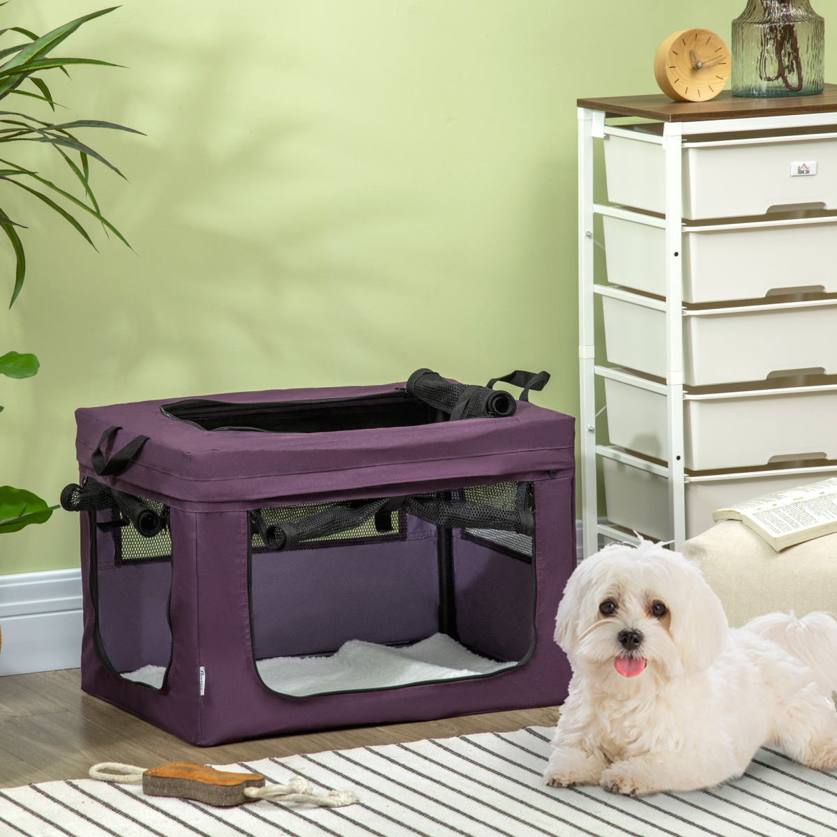 cortex-london-windsor-60cm-foldable-purple-pet-carrier-for-cats-and-miniature-dogs