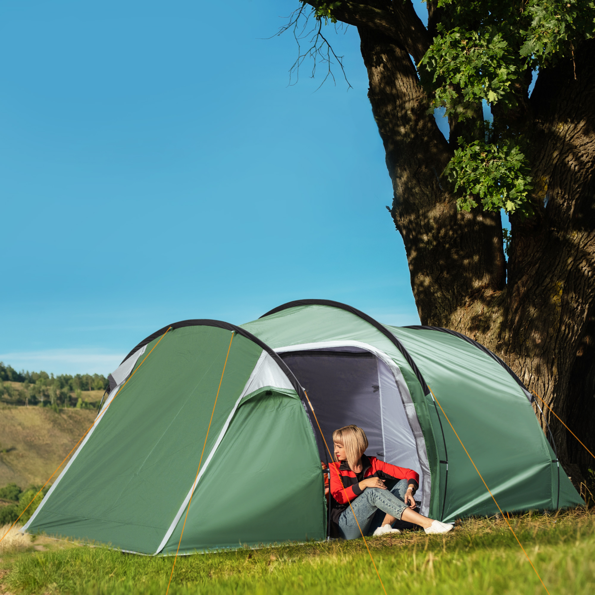cortex-london-greenwich-3-man-camping-tent-with-porch-dark-green
