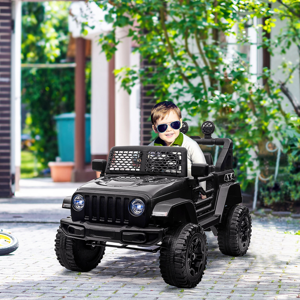 cortex-london-windsor-12v-kids-electric-off-road-truck-black