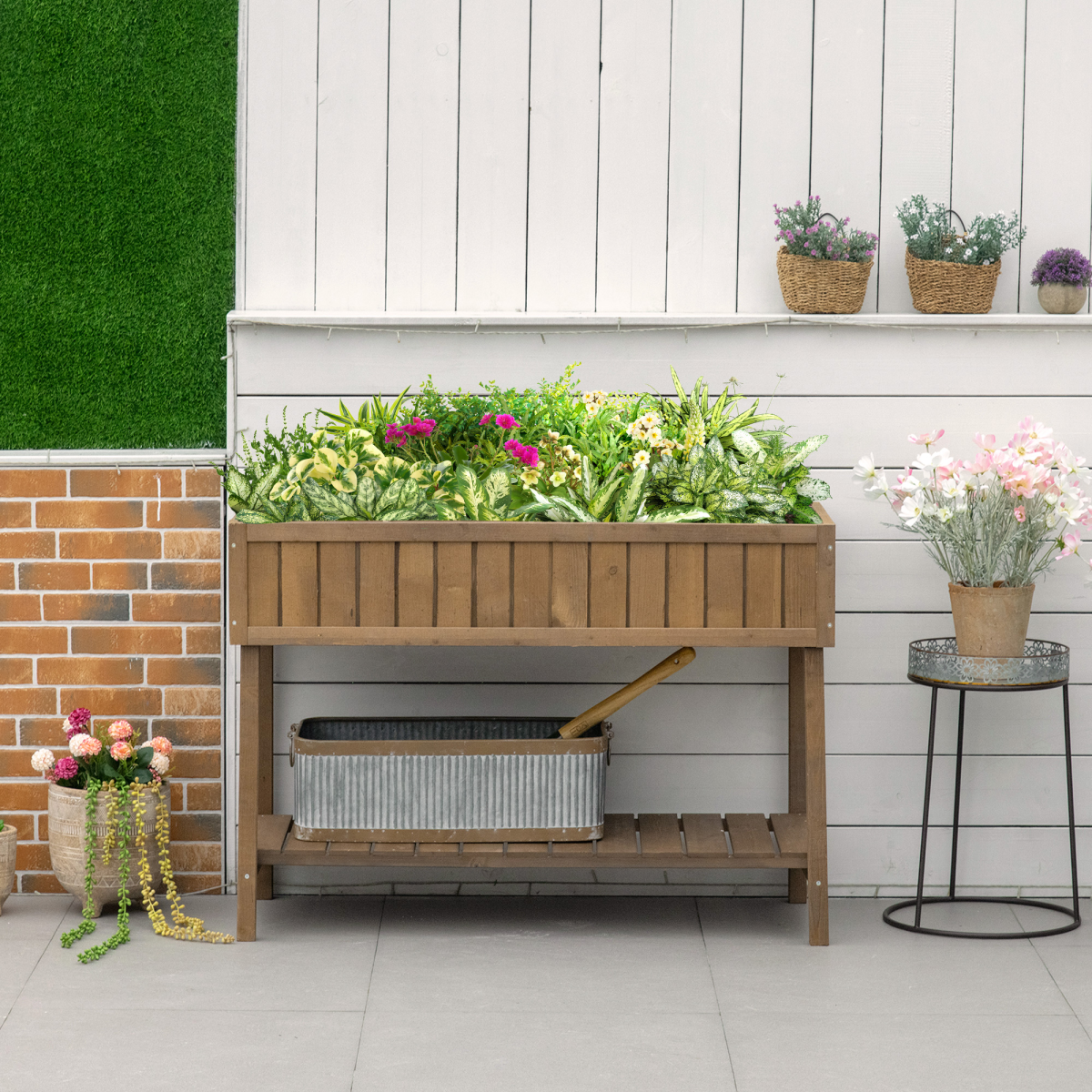 cortex-london-windsor-wooden-raised-garden-plant-stand-eight-boxes-brown