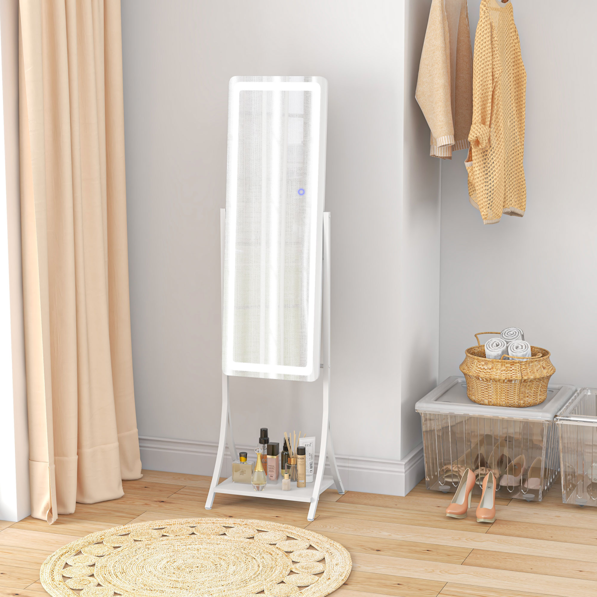 cortex-london-kensington-led-full-length-mirror-storage-shelf