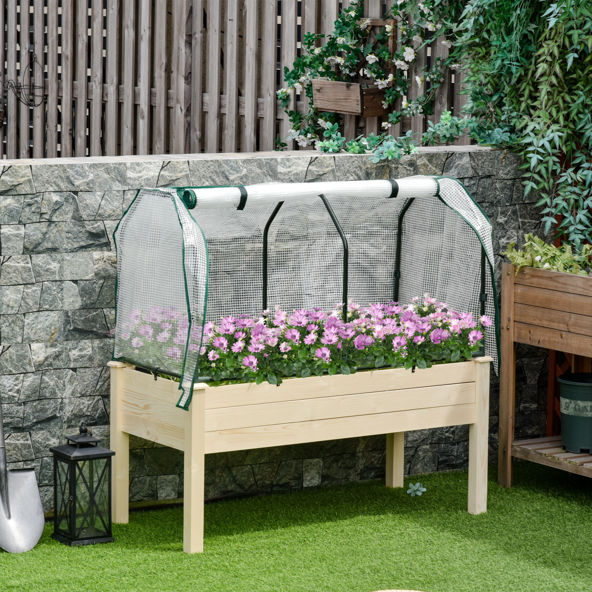 cortex-london-windsor-raised-garden-bed-greenhouse-cover